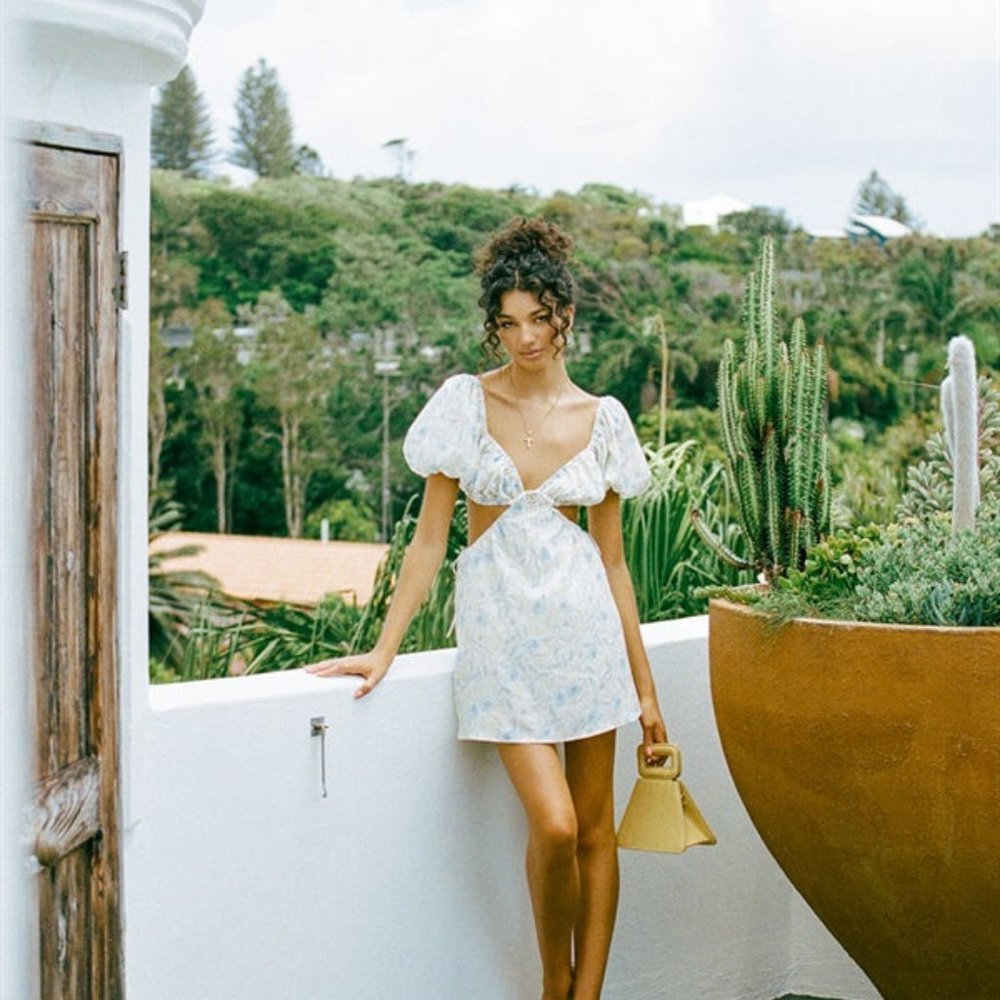 Sabo Skirt Eilish Dress - Bluebell